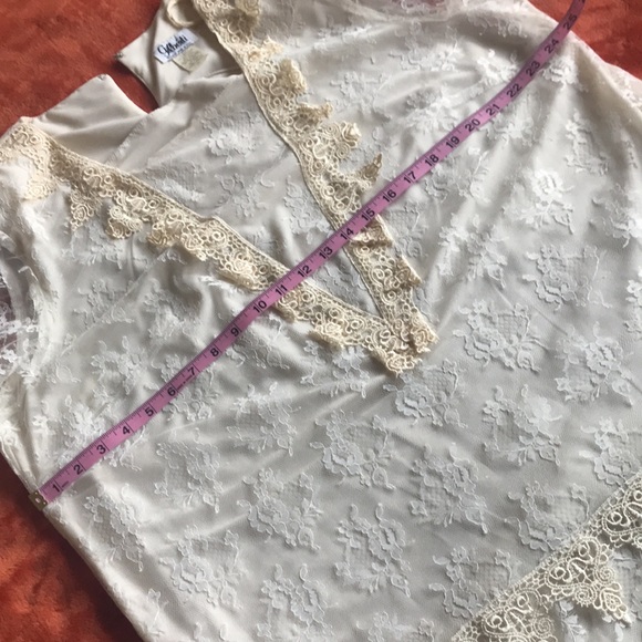 Gilberti, Vintage 60s lace cocktail / Wedding Dress - Picture 12 of 14